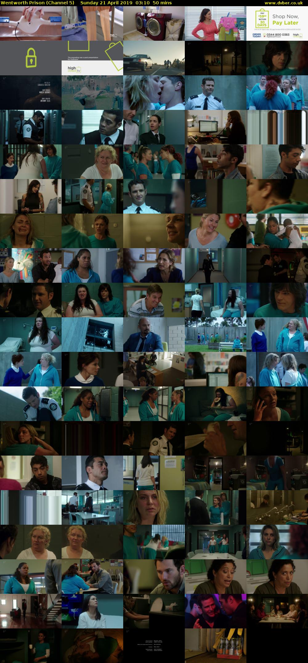 Wentworth Prison (Channel 5) Sunday 21 April 2019 03:10 - 04:00
