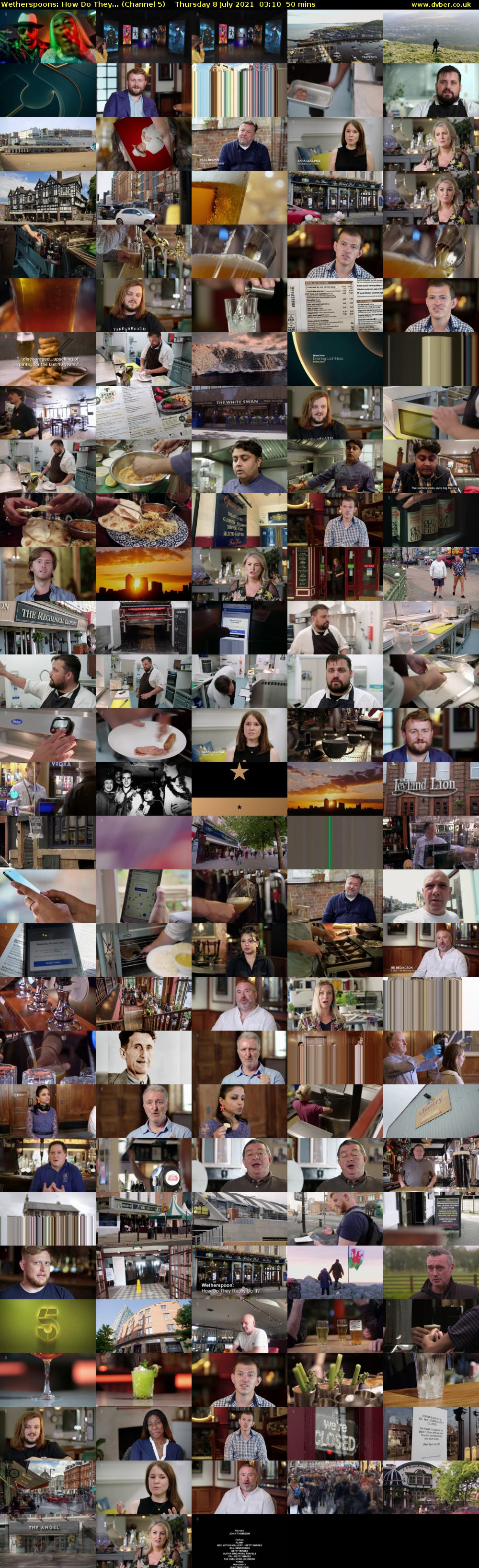 Wetherspoons: How Do They... (Channel 5) Thursday 8 July 2021 03:10 - 04:00
