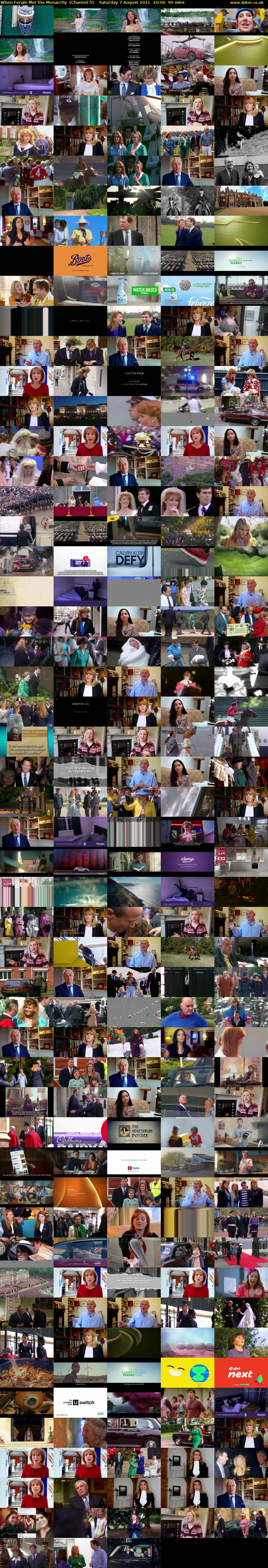 When Fergie Met the Monarchy  (Channel 5) Saturday 7 August 2021 20:00 - 21:30