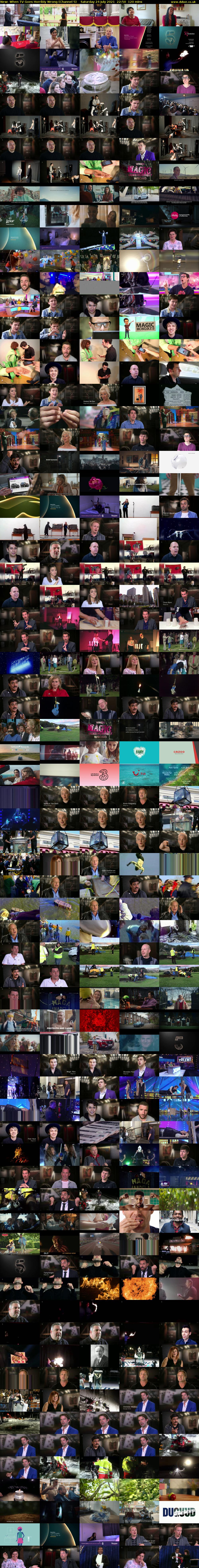When TV Goes Horribly Wrong (Channel 5) Saturday 24 July 2021 22:50 - 00:50
