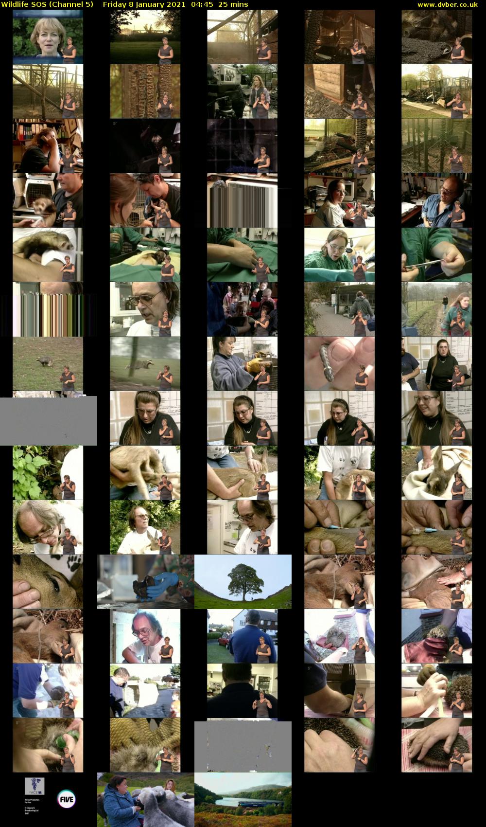 Wildlife SOS (Channel 5) Friday 8 January 2021 04:45 - 05:10