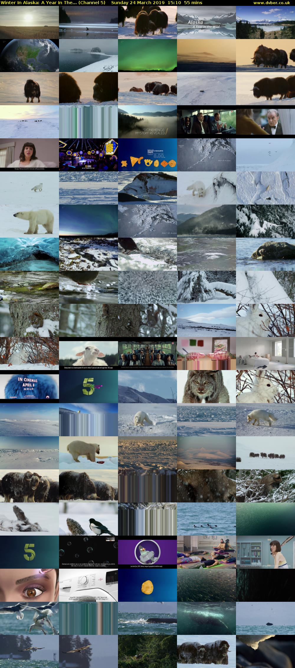 Winter In Alaska: A Year In The... (Channel 5) Sunday 24 March 2019 15:10 - 16:05