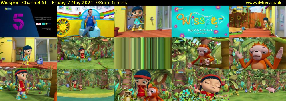Wissper (Channel 5) Friday 7 May 2021 08:55 - 09:00
