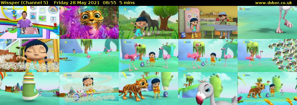 Wissper (Channel 5) Friday 28 May 2021 08:55 - 09:00
