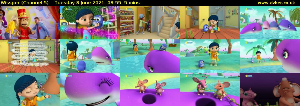 Wissper (Channel 5) Tuesday 8 June 2021 08:55 - 09:00