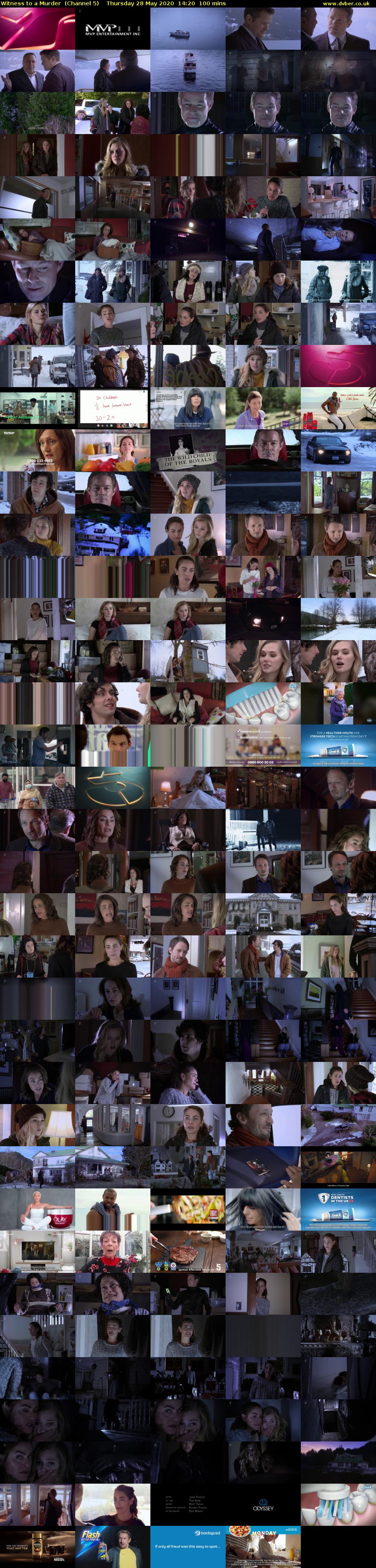 Witness to a Murder  (Channel 5) Thursday 28 May 2020 14:20 - 16:00