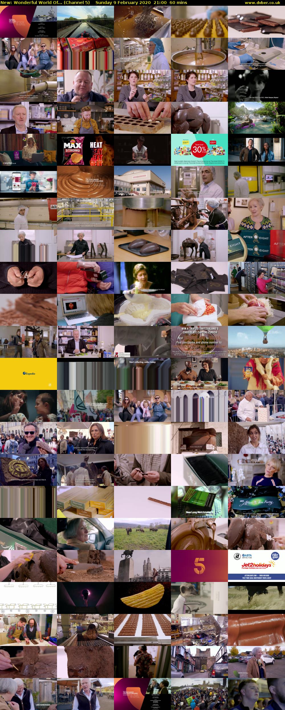 Wonderful World Of... (Channel 5) Sunday 9 February 2020 21:00 - 22:00