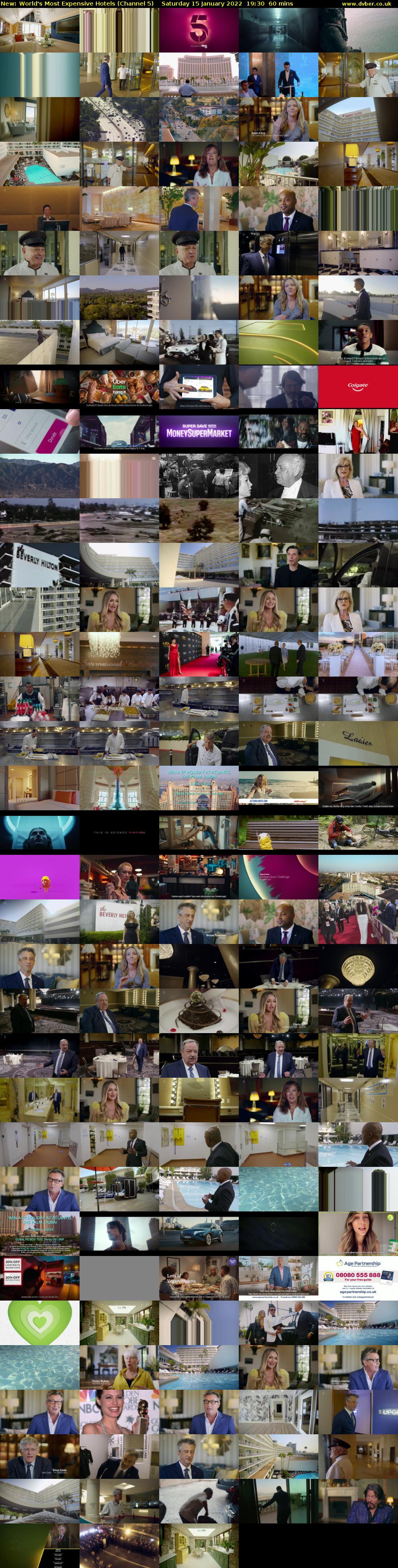 World's Most Expensive Hotels (Channel 5) Saturday 15 January 2022 19:30 - 20:30