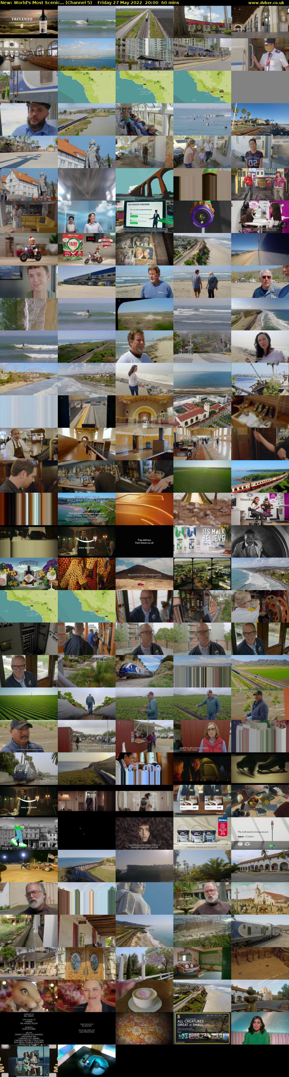 World's Most Scenic... (Channel 5) Friday 27 May 2022 20:00 - 21:00
