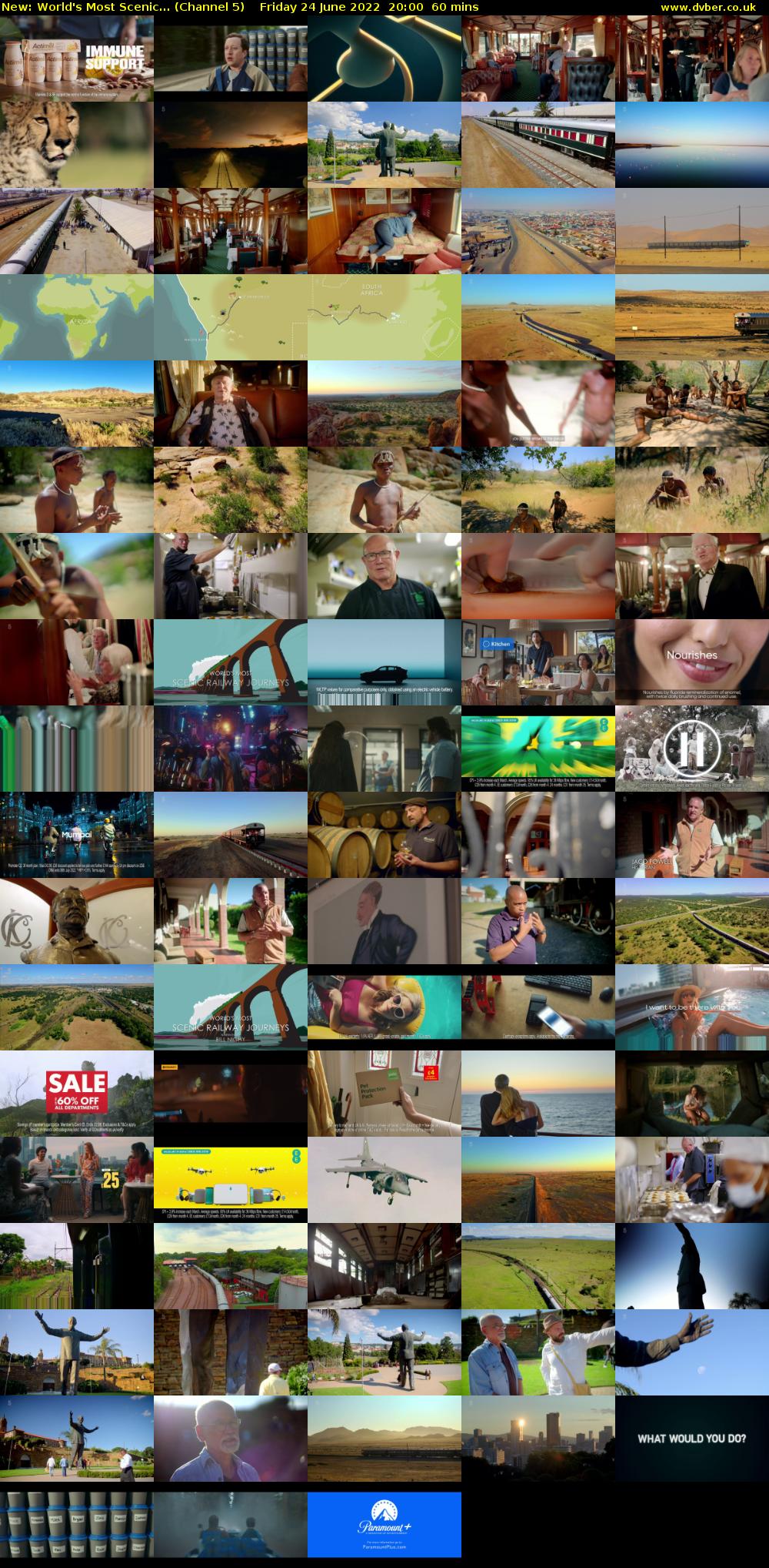 World's Most Scenic... (Channel 5) Friday 24 June 2022 20:00 - 21:00