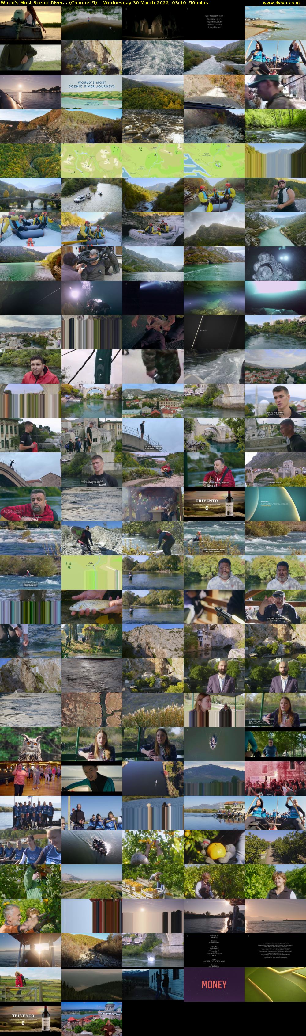 World's Most Scenic River... (Channel 5) Wednesday 30 March 2022 03:10 - 04:00