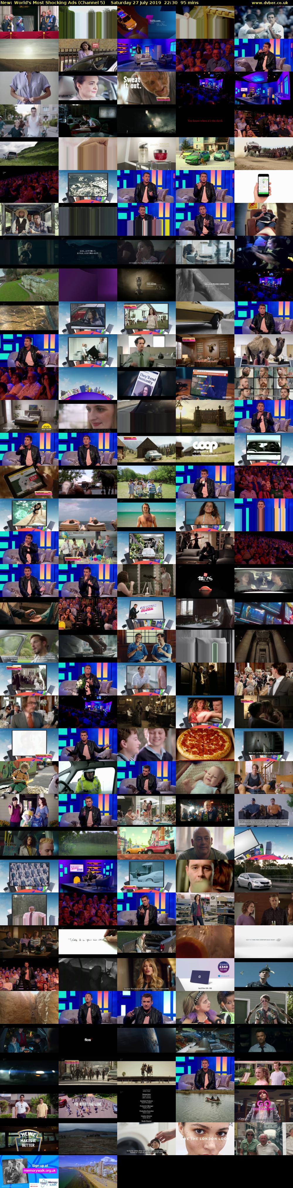 World's Most Shocking Ads (Channel 5) Saturday 27 July 2019 22:30 - 00:05