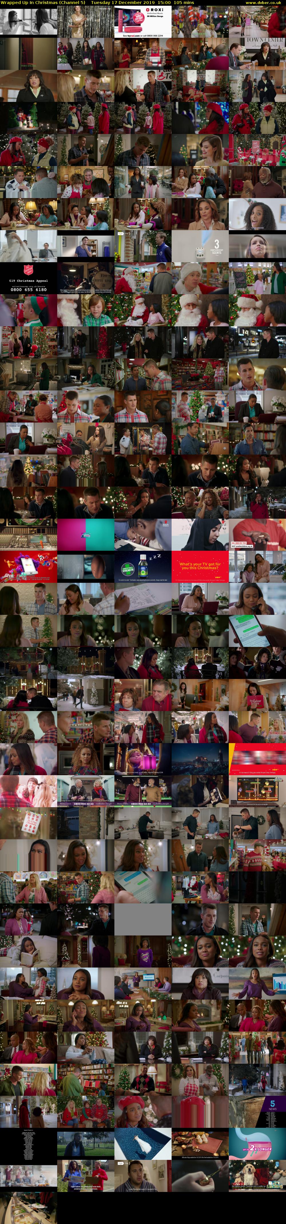 Wrapped Up In Christmas (Channel 5) Tuesday 17 December 2019 15:00 - 16:45
