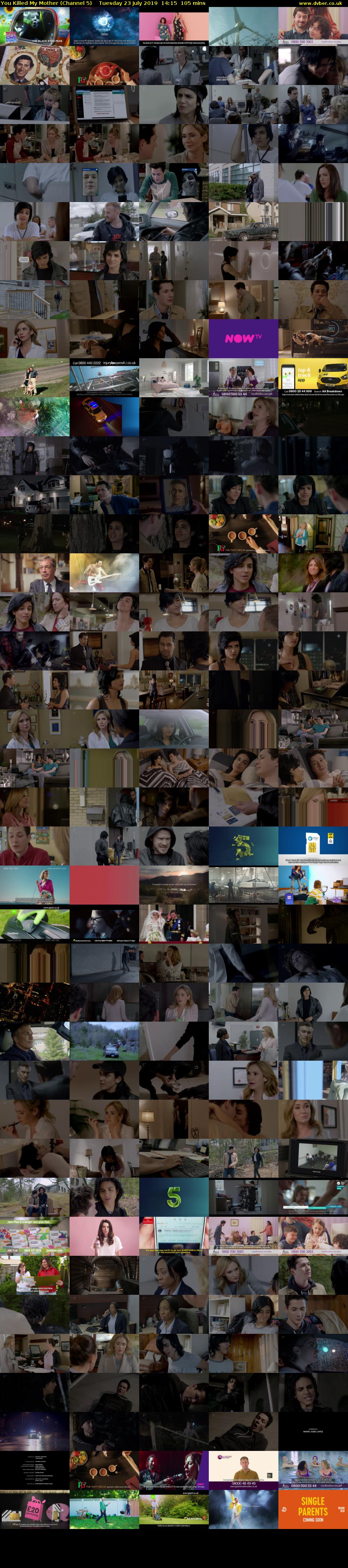 You Killed My Mother (Channel 5) Tuesday 23 July 2019 14:15 - 16:00