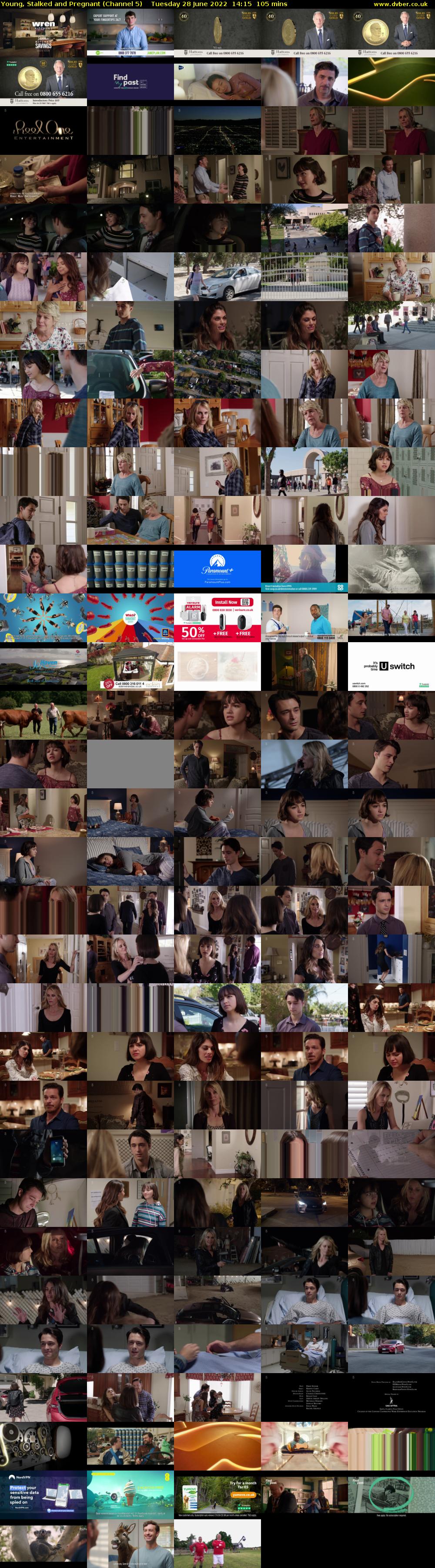 Young, Stalked and Pregnant (Channel 5) Tuesday 28 June 2022 14:15 - 16:00