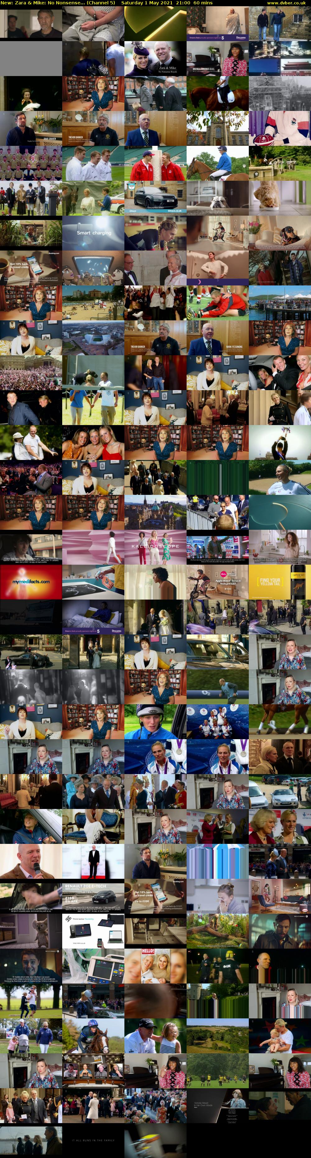 Zara & Mike: No Nonsense... (Channel 5) Saturday 1 May 2021 21:00 - 22:00