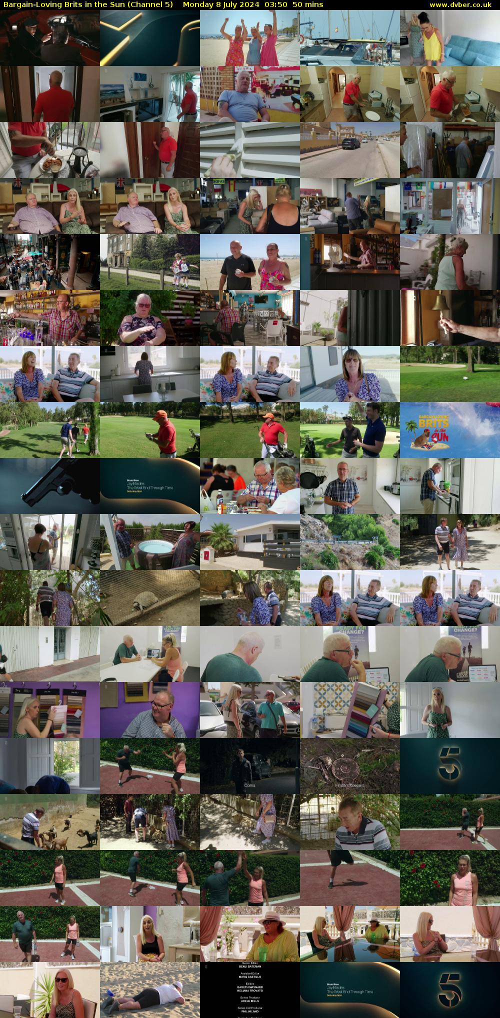  Bargain-Loving Brits in the Sun (Channel 5) Monday 8 July 2024 03:50 - 04:40