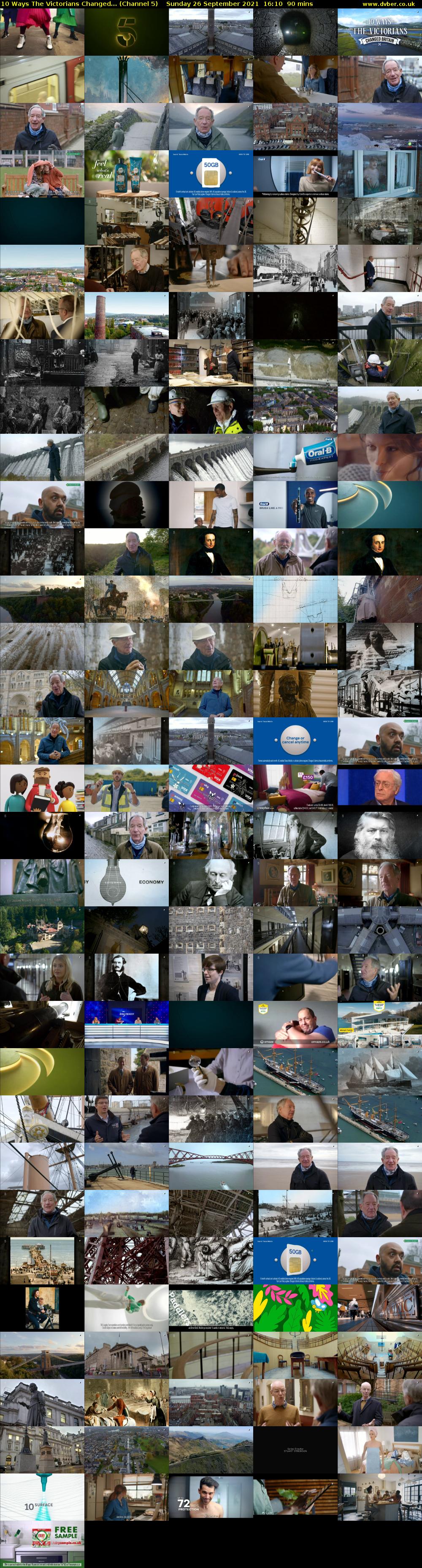 10 Ways The Victorians Changed... (Channel 5) Sunday 26 September 2021 16:10 - 17:40