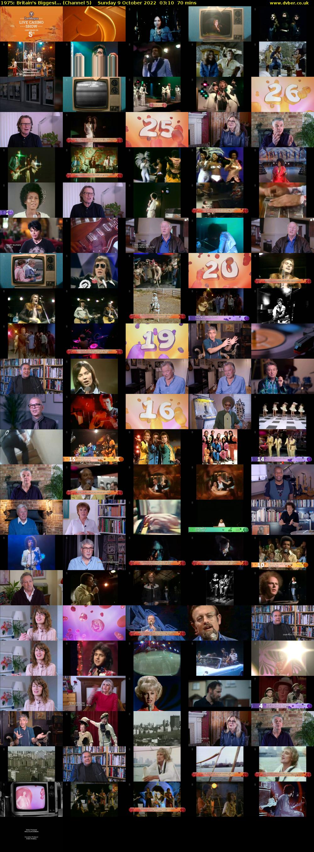 1975: Britain's Biggest... (Channel 5) Sunday 9 October 2022 03:10 - 04:20