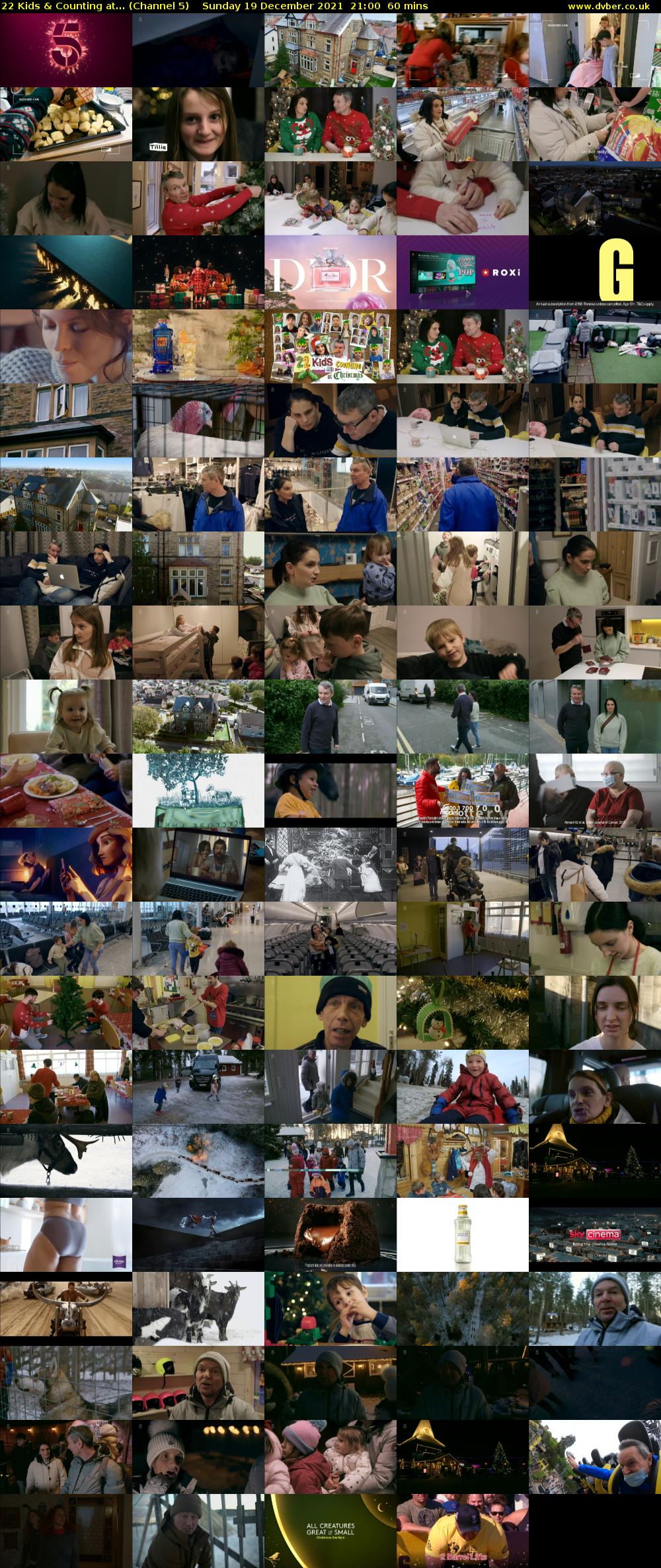 22 Kids & Counting at... (Channel 5) Sunday 19 December 2021 21:00 - 22:00