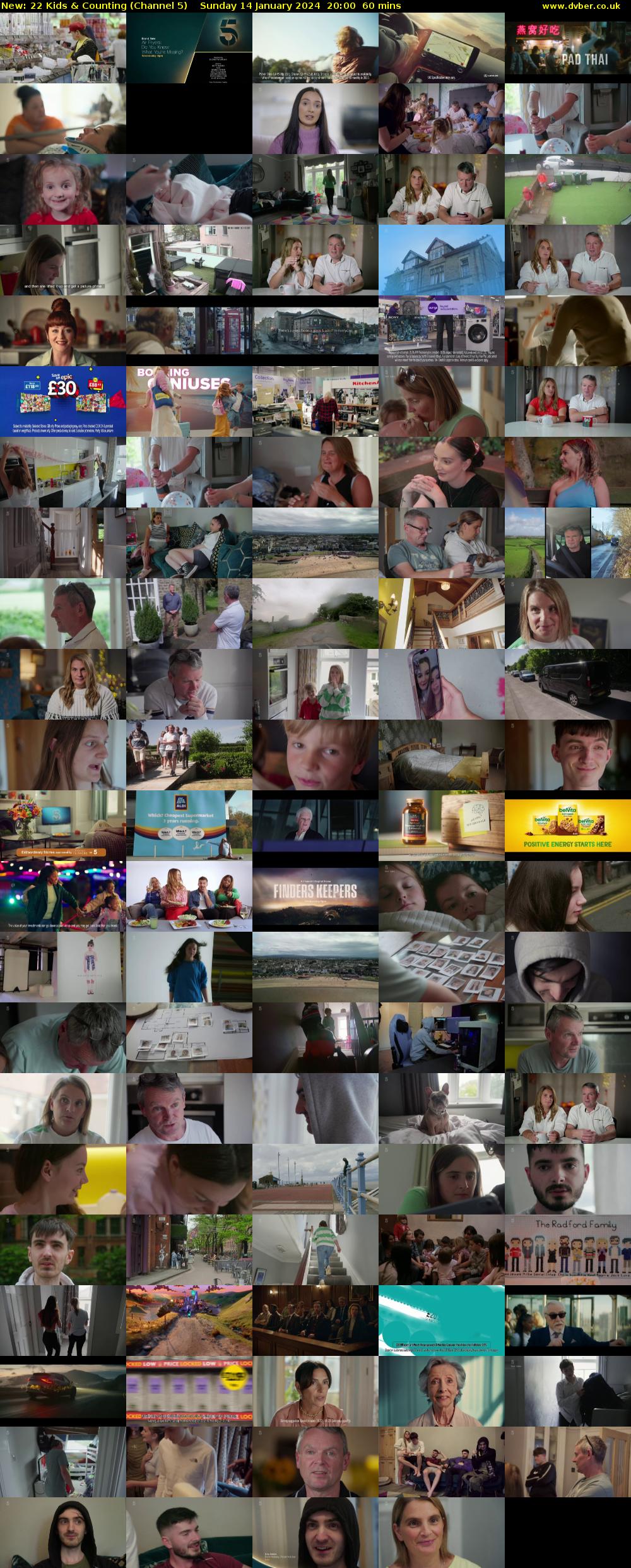 22 Kids & Counting (Channel 5) Sunday 14 January 2024 20:00 - 21:00