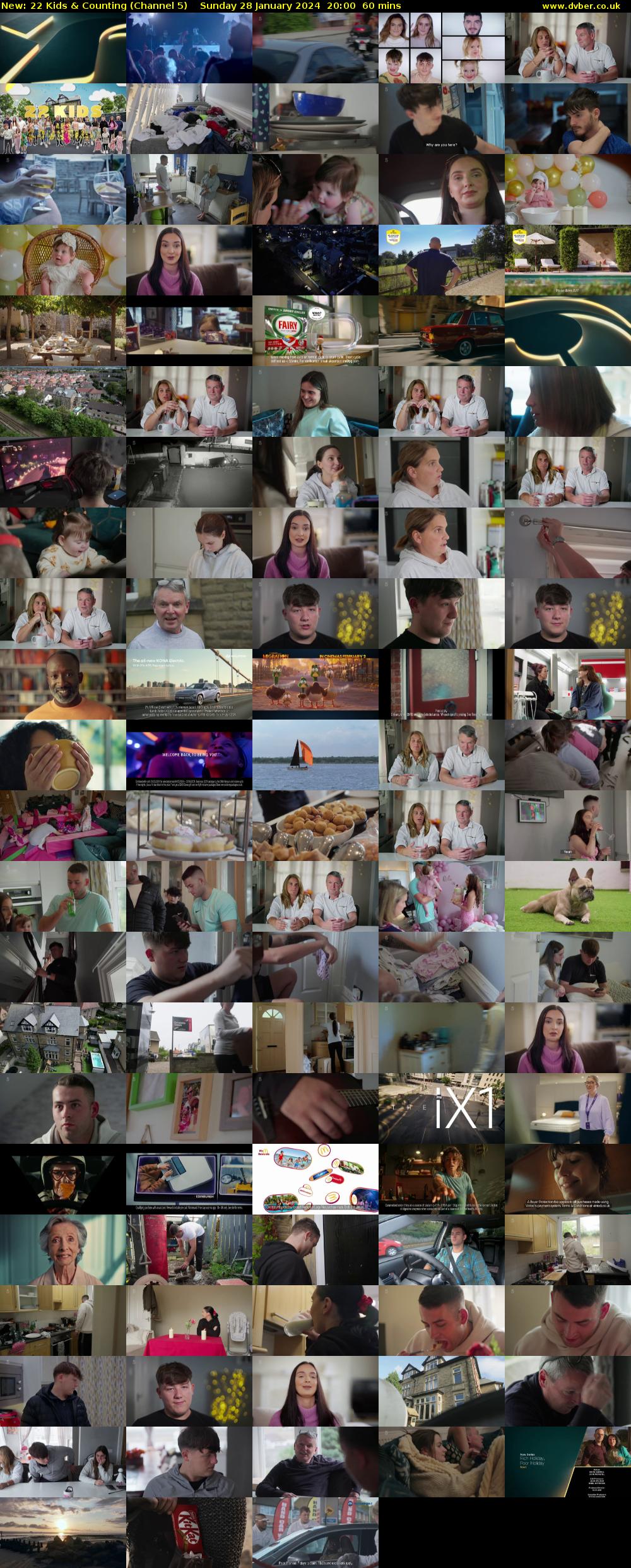 22 Kids & Counting (Channel 5) Sunday 28 January 2024 20:00 - 21:00