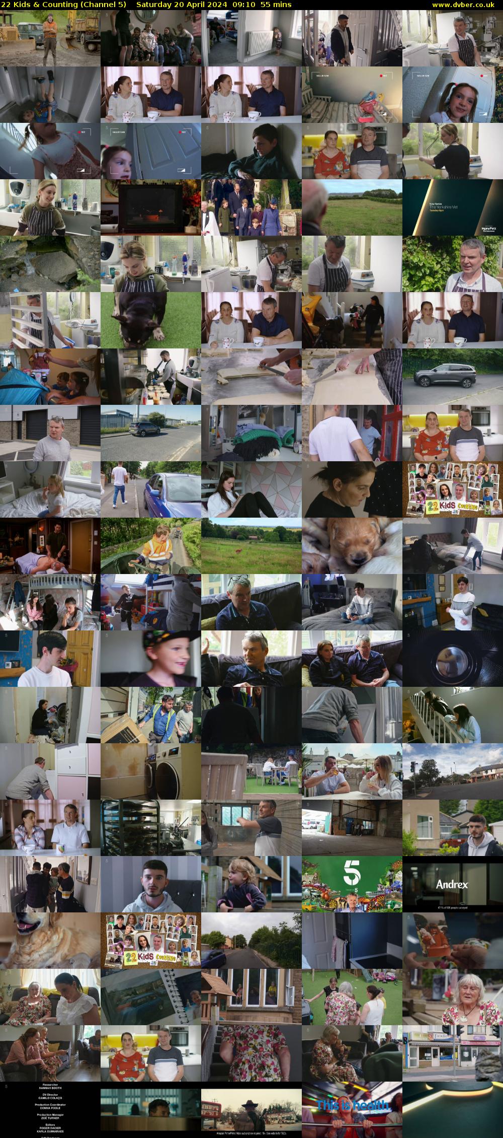 22 Kids & Counting (Channel 5) Saturday 20 April 2024 09:10 - 10:05