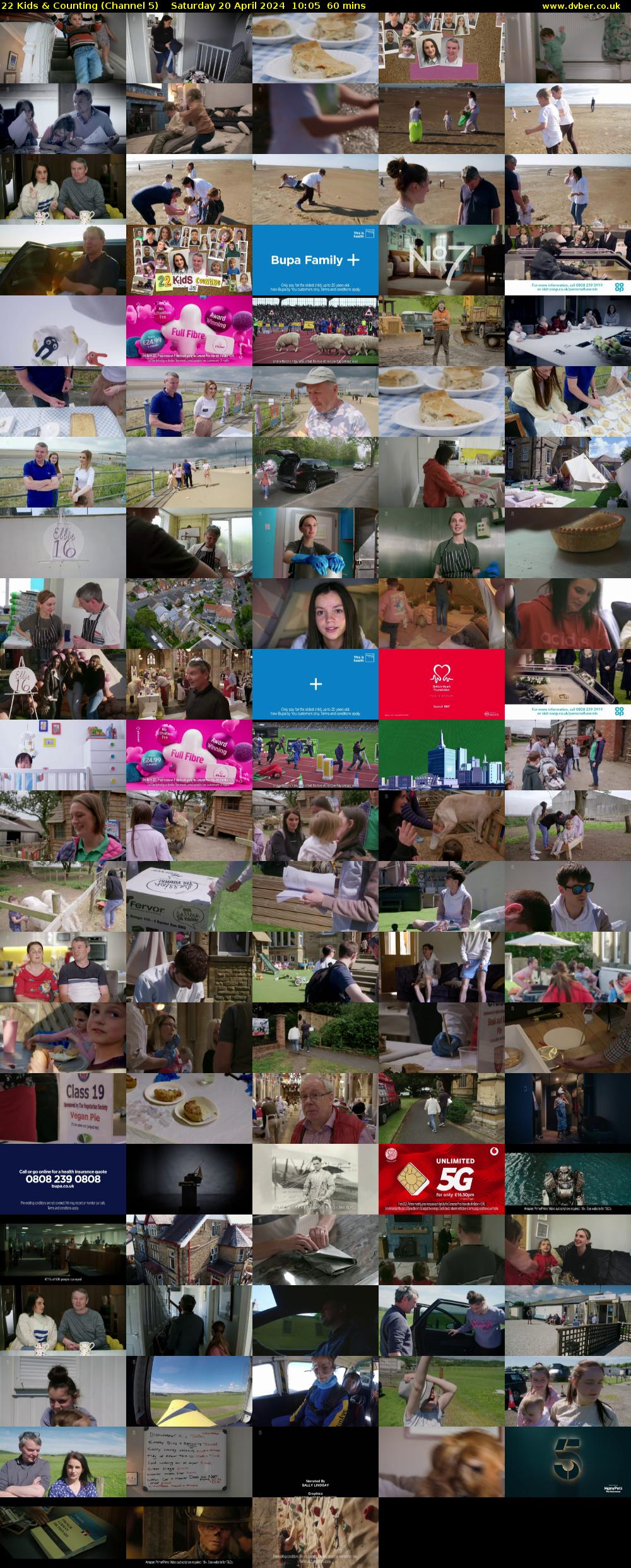 22 Kids & Counting (Channel 5) Saturday 20 April 2024 10:05 - 11:05