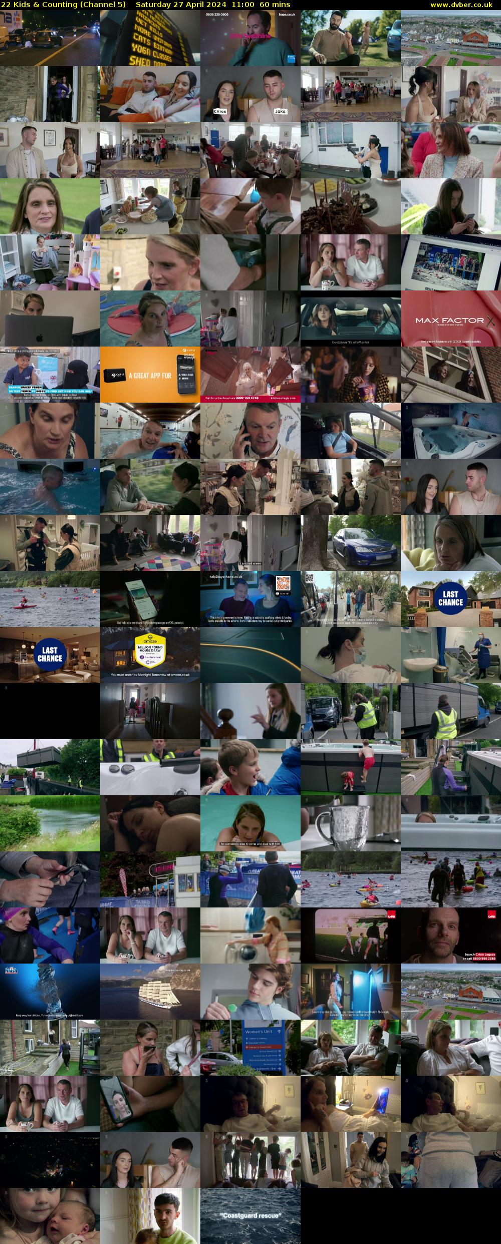 22 Kids & Counting (Channel 5) Saturday 27 April 2024 11:00 - 12:00