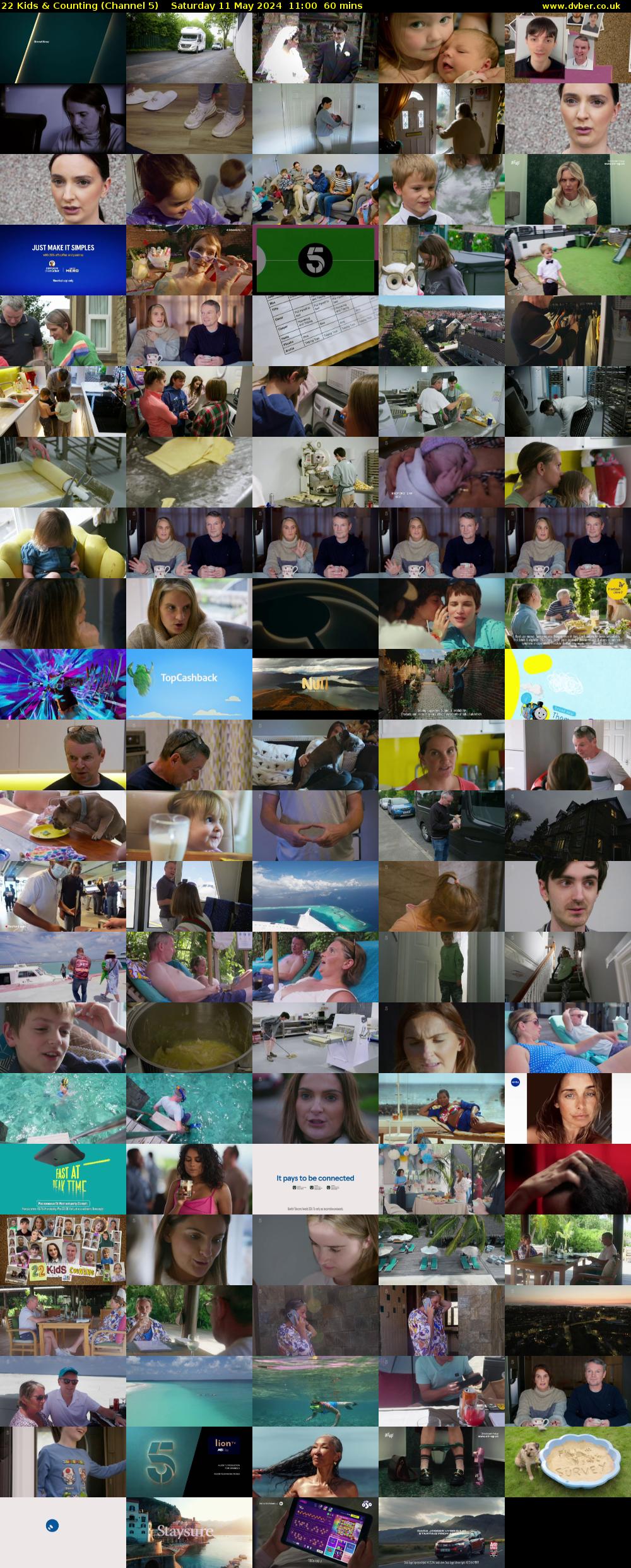22 Kids & Counting (Channel 5) Saturday 11 May 2024 11:00 - 12:00