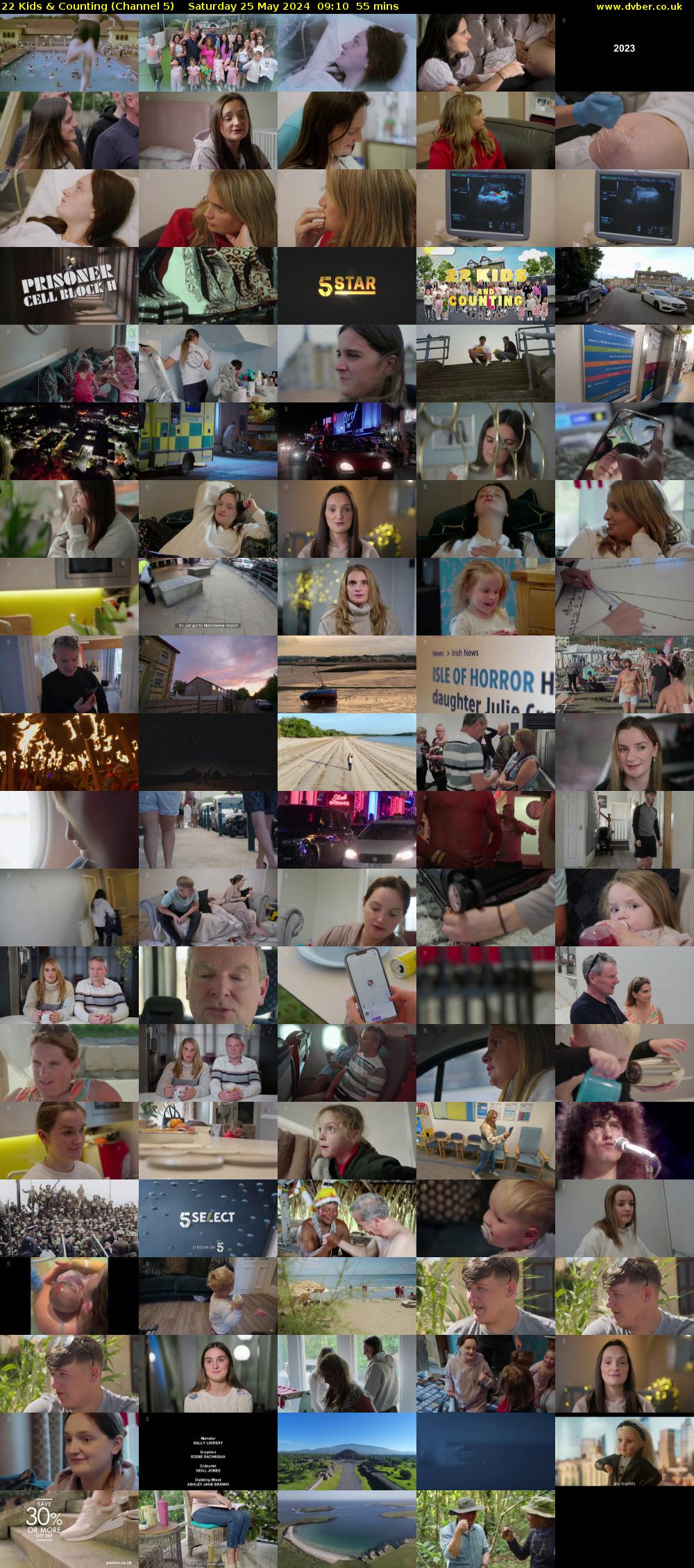 22 Kids & Counting (Channel 5) Saturday 25 May 2024 09:10 - 10:05