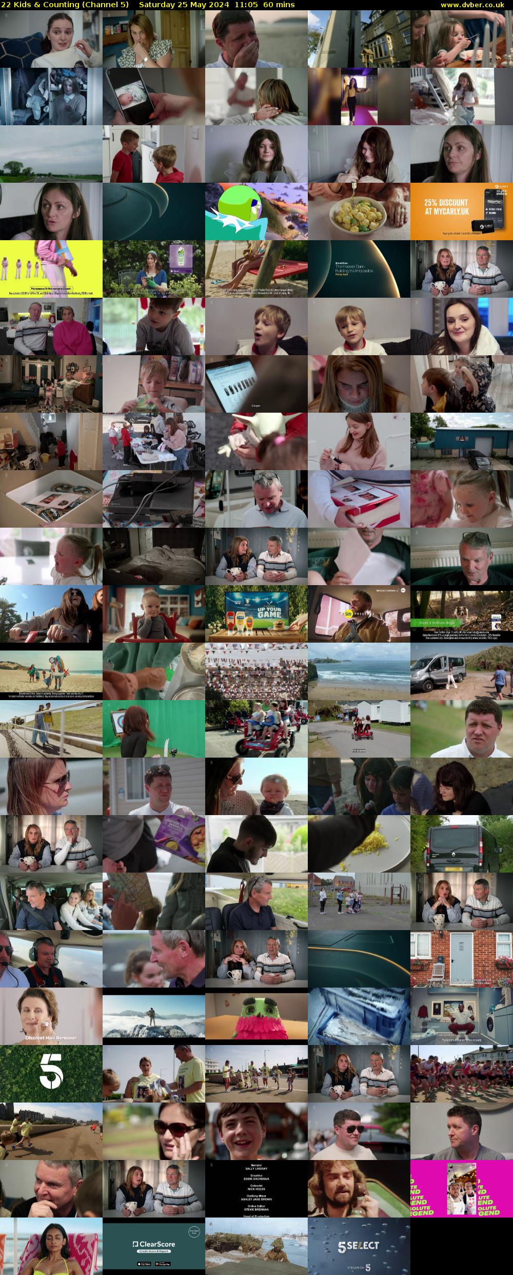 22 Kids & Counting (Channel 5) Saturday 25 May 2024 11:05 - 12:05