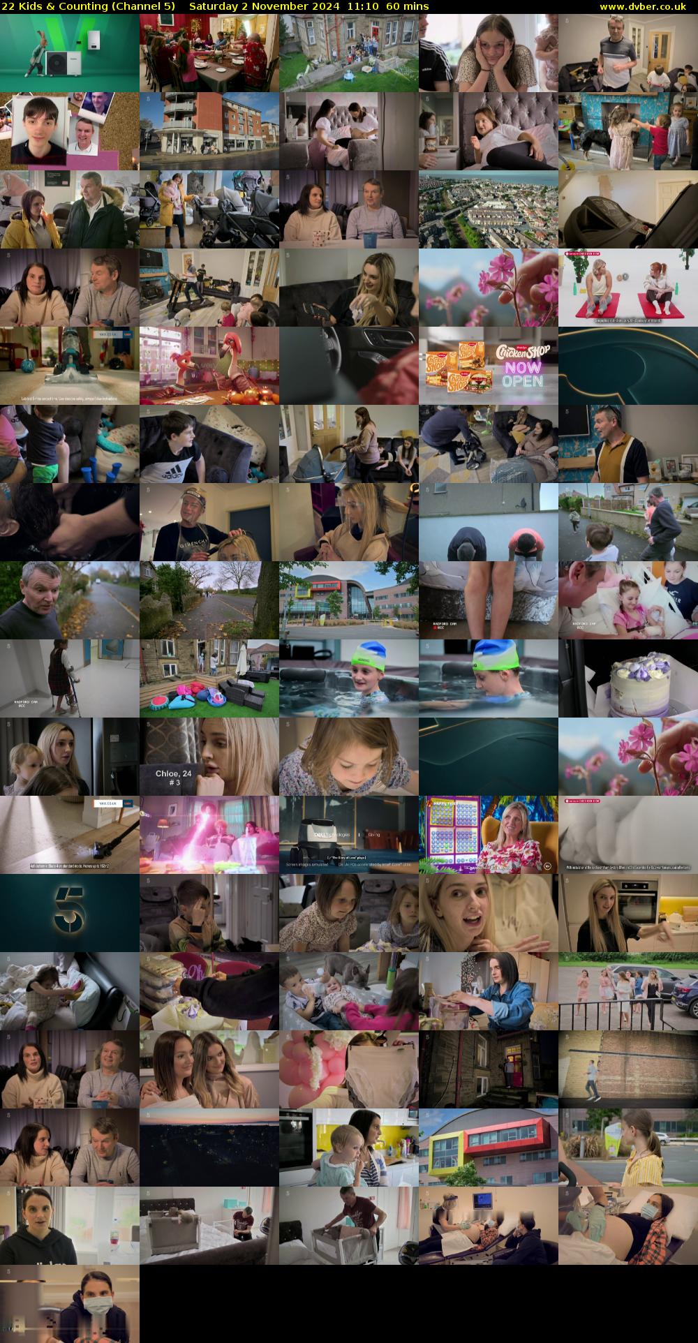 22 Kids & Counting (Channel 5) Saturday 2 November 2024 11:10 - 12:10