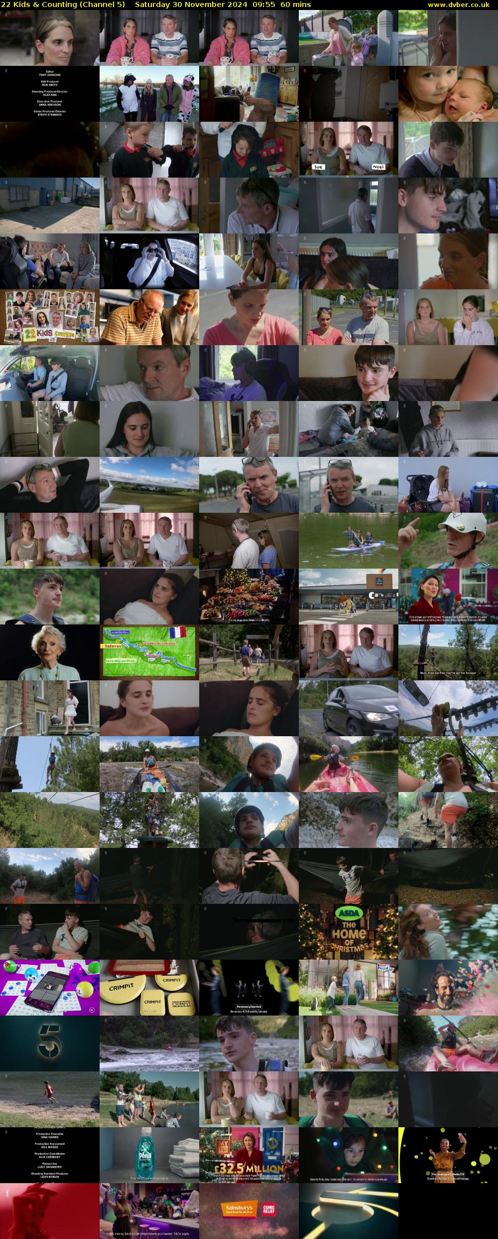 22 Kids & Counting (Channel 5) Saturday 30 November 2024 09:55 - 10:55