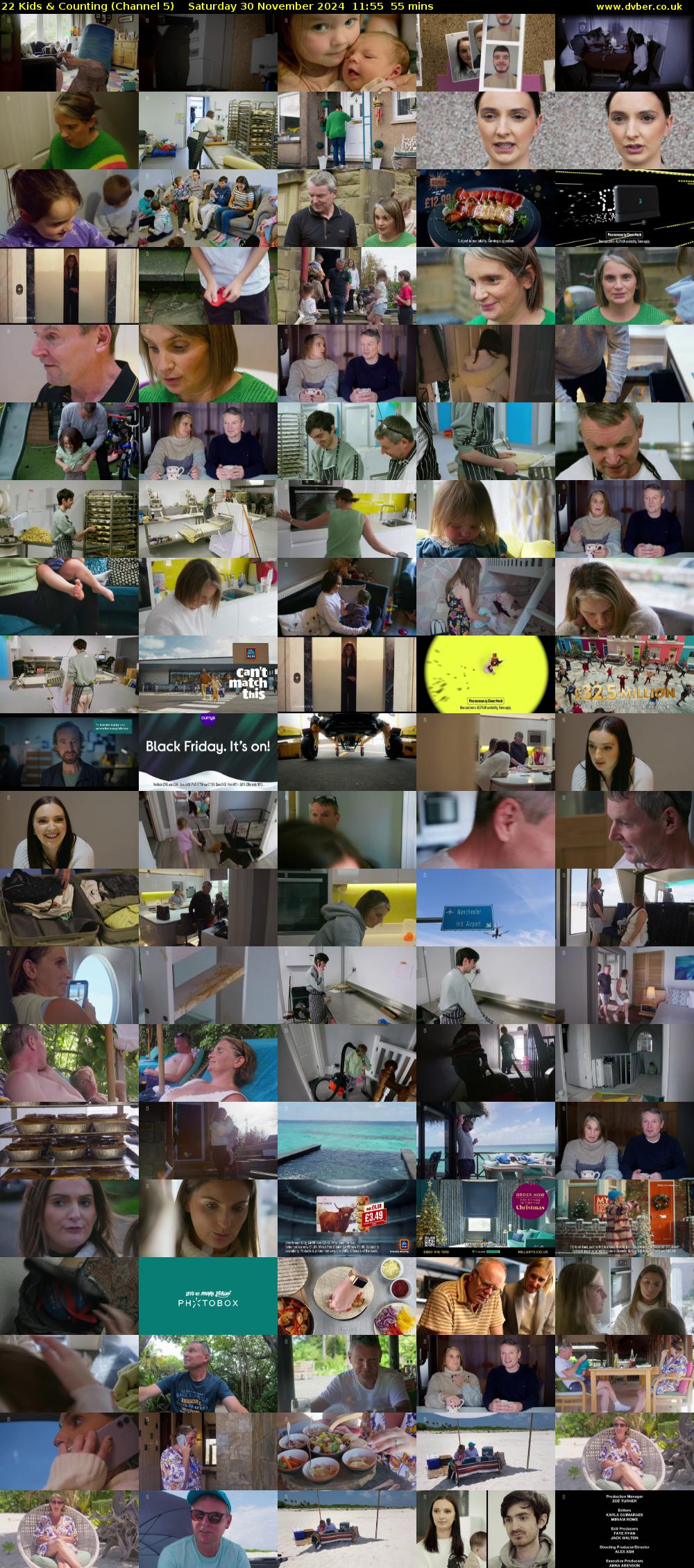22 Kids & Counting (Channel 5) Saturday 30 November 2024 11:55 - 12:50