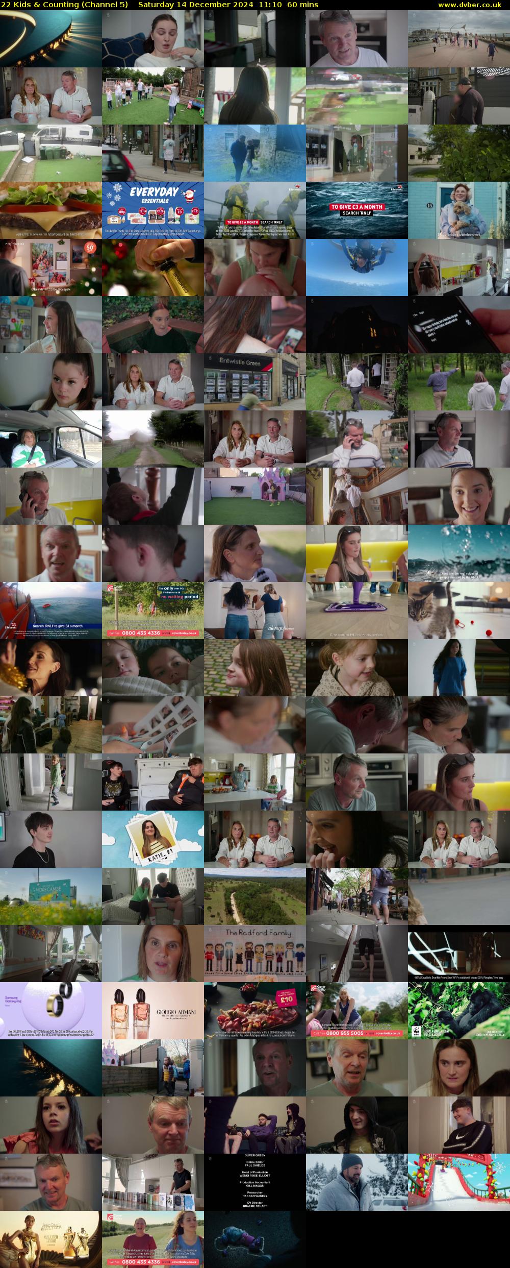 22 Kids & Counting (Channel 5) Saturday 14 December 2024 11:10 - 12:10
