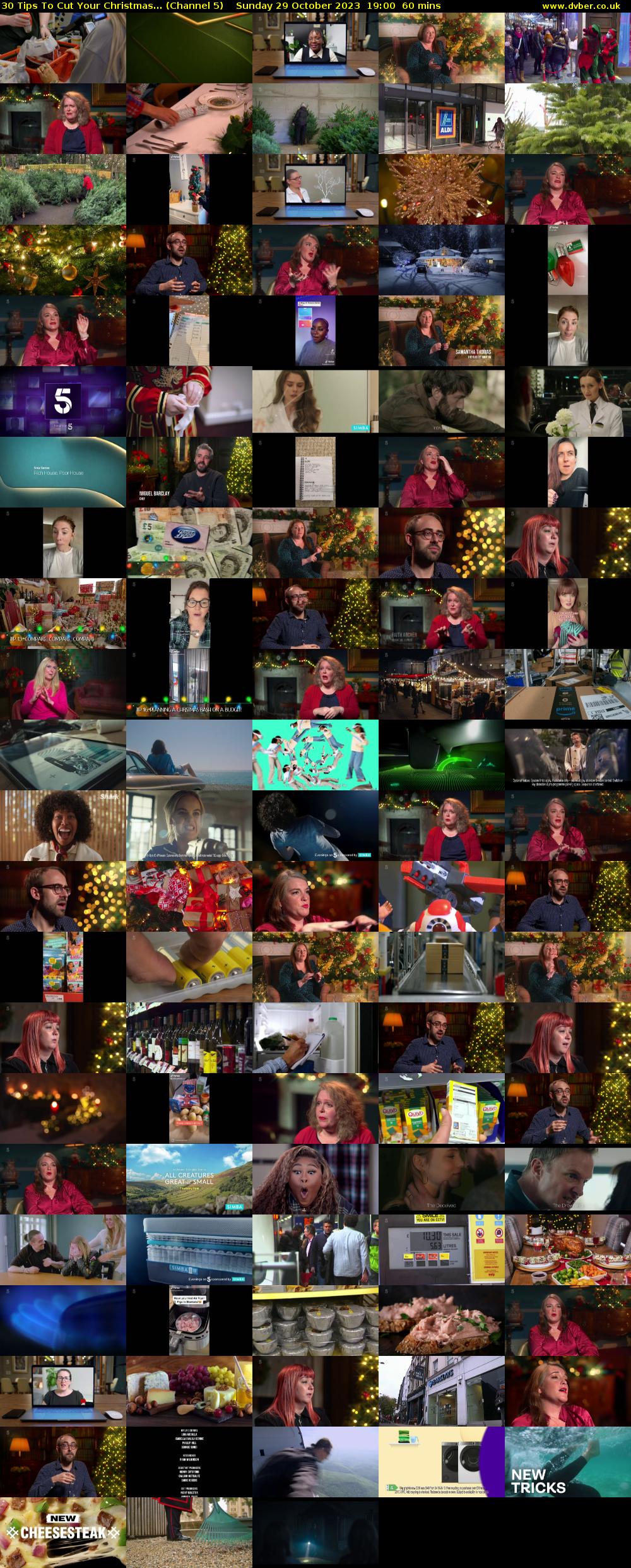 30 Tips To Cut Your Christmas... (Channel 5) Sunday 29 October 2023 19:00 - 20:00