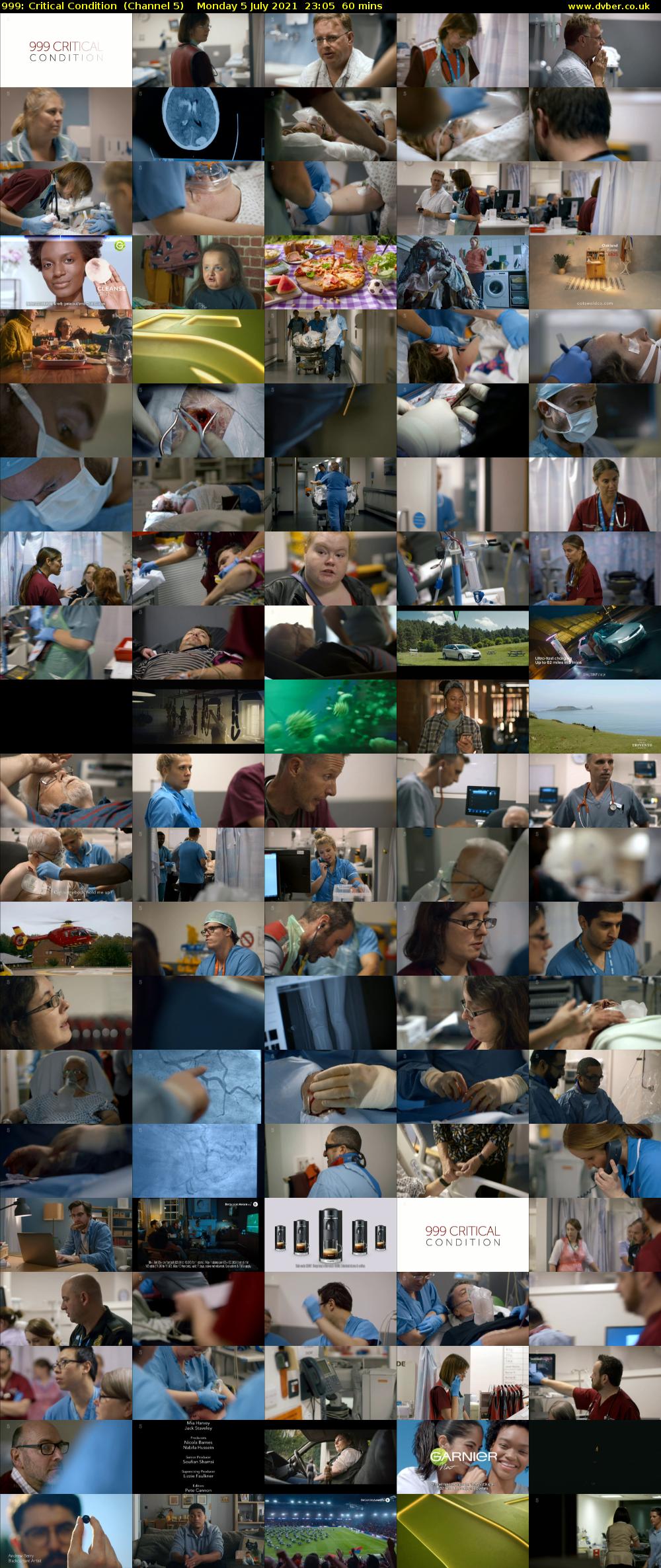 999: Critical Condition  (Channel 5) Monday 5 July 2021 23:05 - 00:05