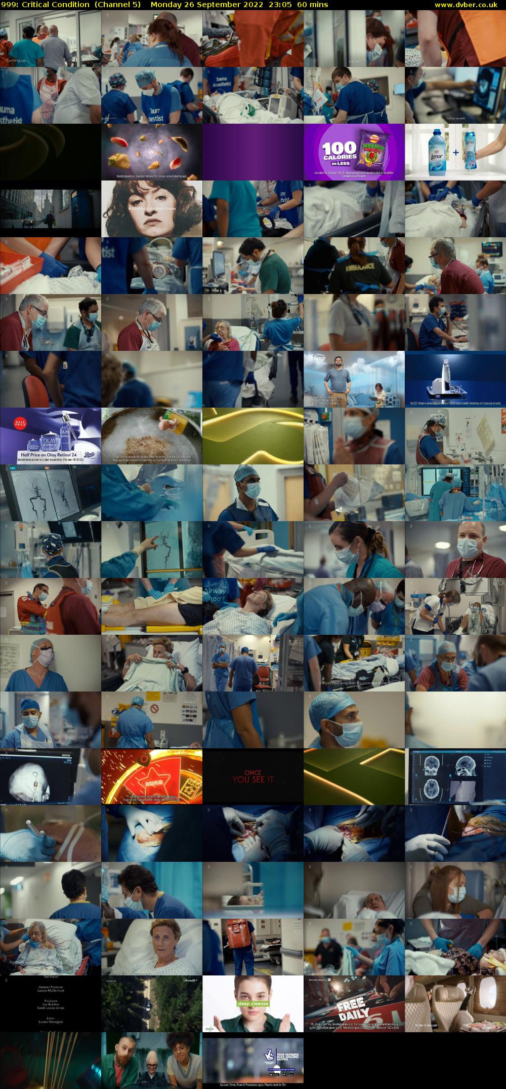 999: Critical Condition  (Channel 5) Monday 26 September 2022 23:05 - 00:05
