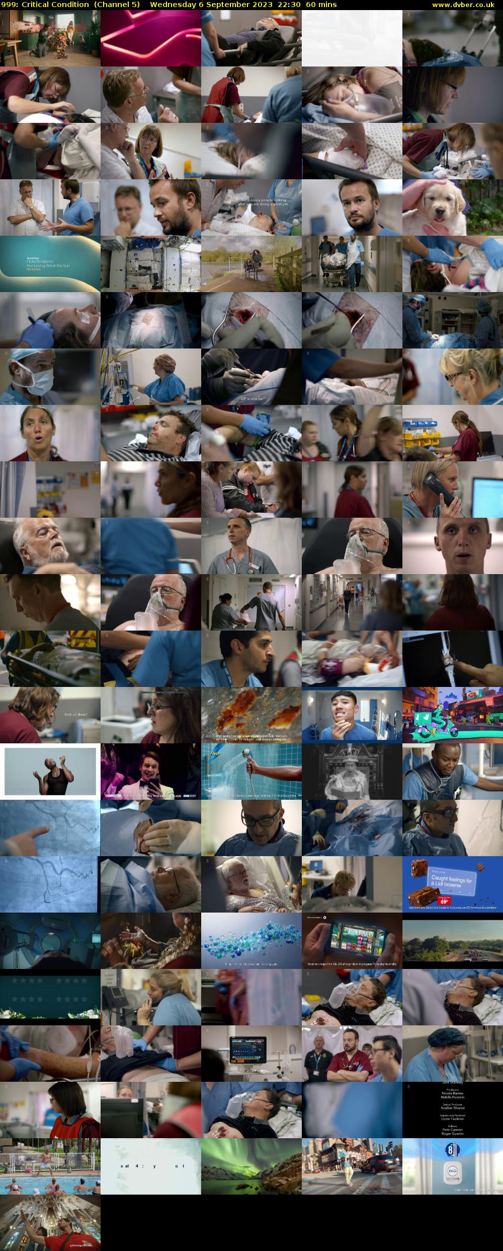 999: Critical Condition  (Channel 5) Wednesday 6 September 2023 22:30 - 23:30
