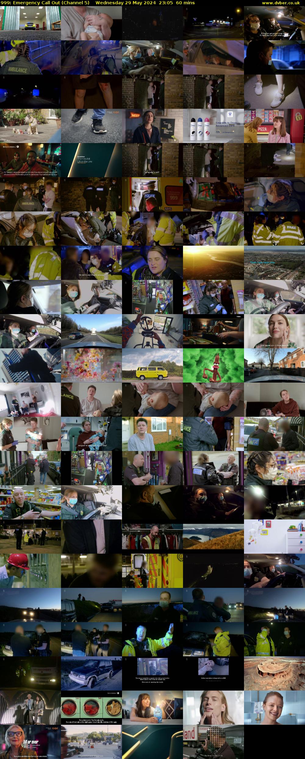 999: Emergency Call Out (Channel 5) Wednesday 29 May 2024 23:05 - 00:05