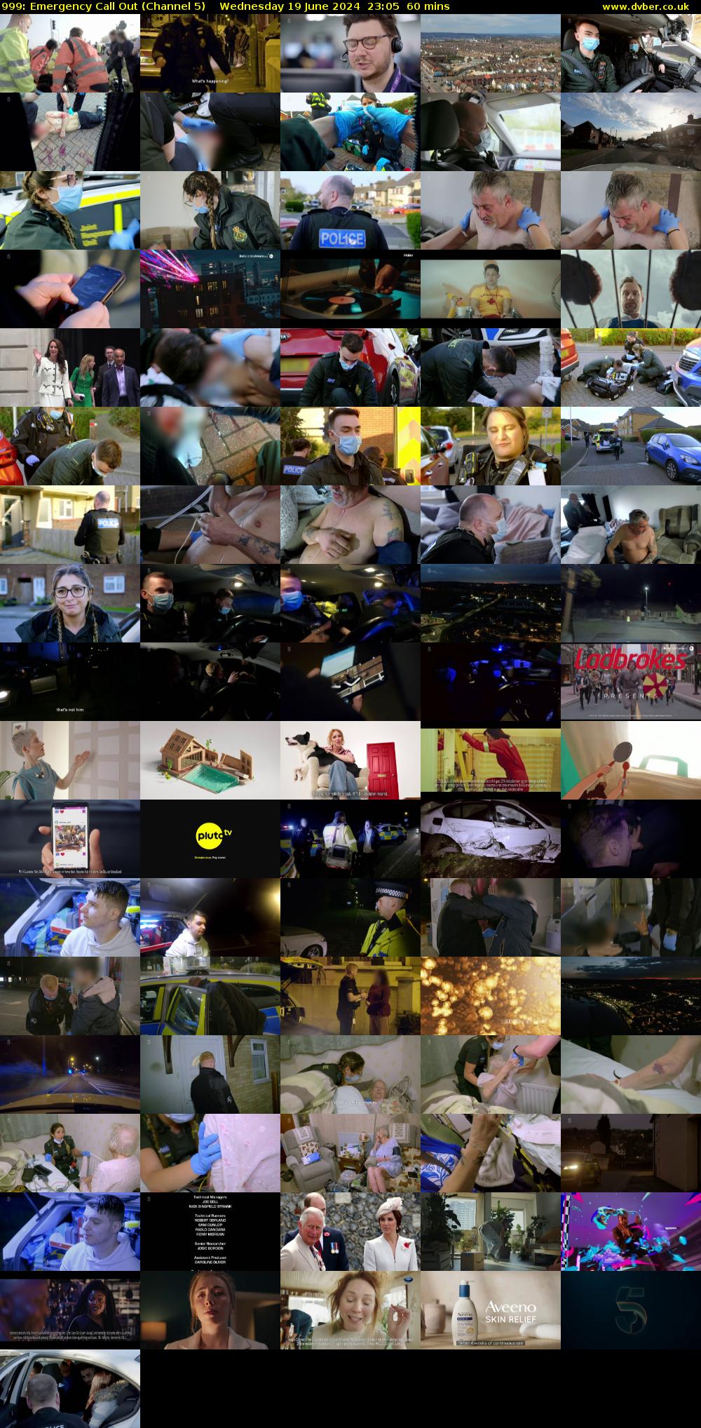 999: Emergency Call Out (Channel 5) Wednesday 19 June 2024 23:05 - 00:05