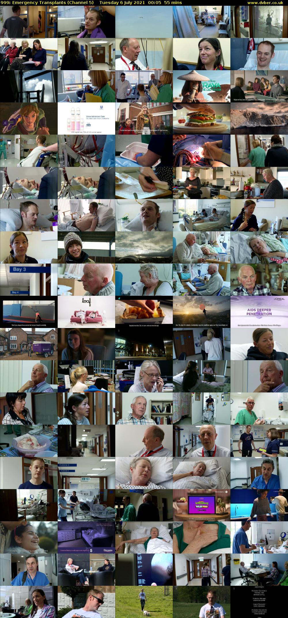 999: Emergency Transplants (Channel 5) Tuesday 6 July 2021 00:05 - 01:00
