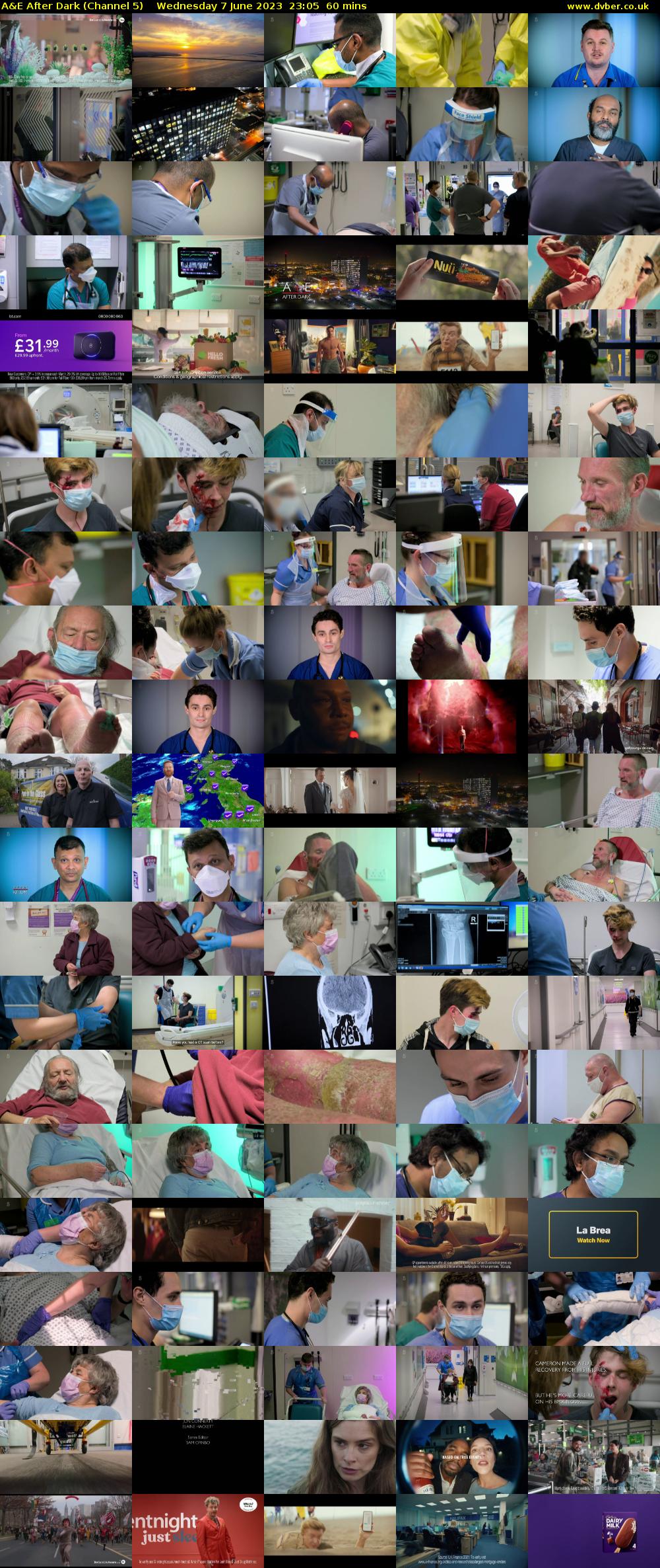 A&E After Dark (Channel 5) Wednesday 7 June 2023 23:05 - 00:05