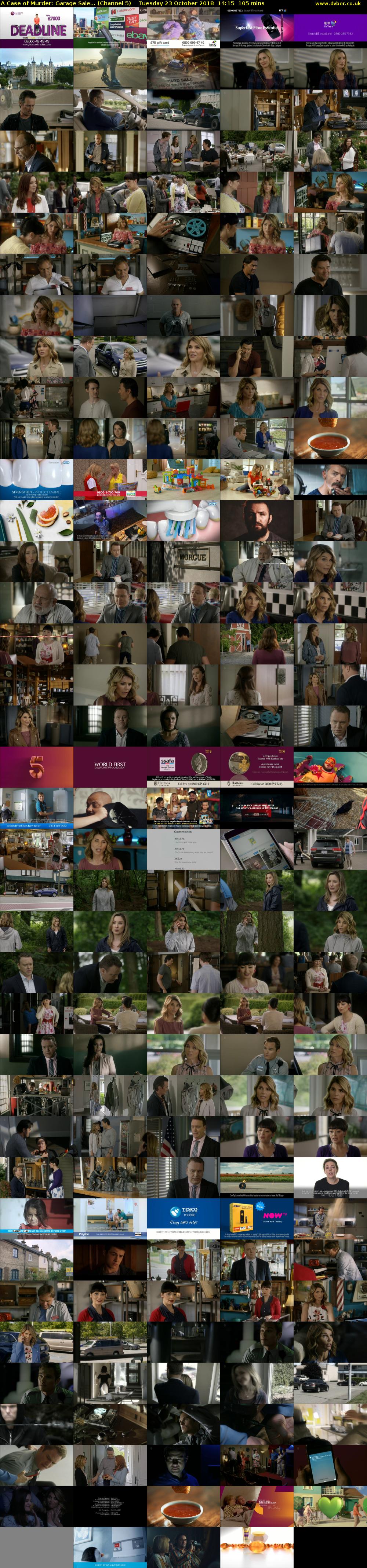A Case of Murder: Garage Sale... (Channel 5) Tuesday 23 October 2018 14:15 - 16:00