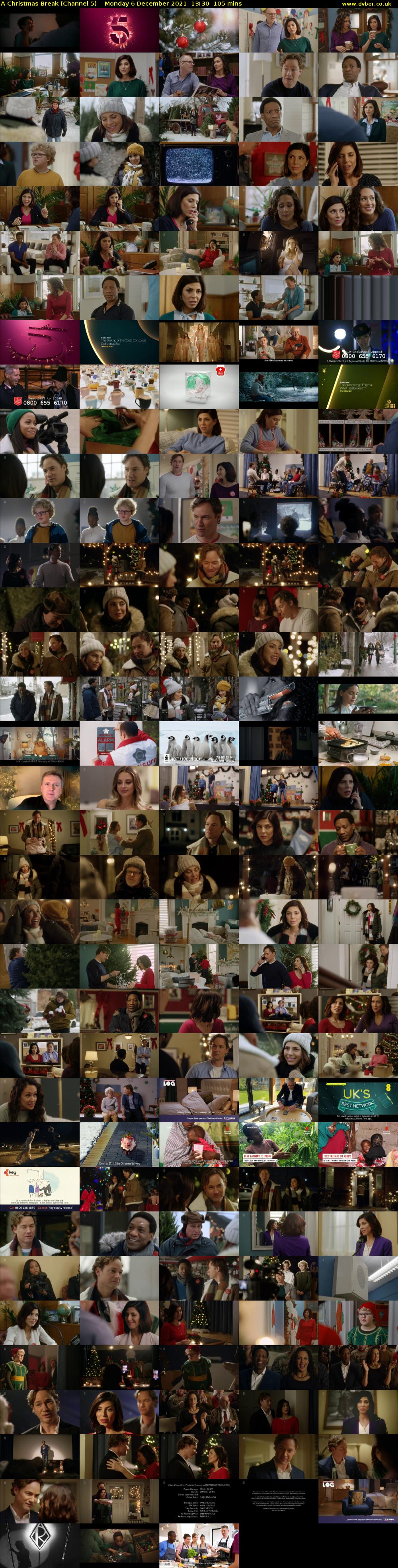 A Christmas Break (Channel 5) Monday 6 December 2021 13:30 - 15:15
