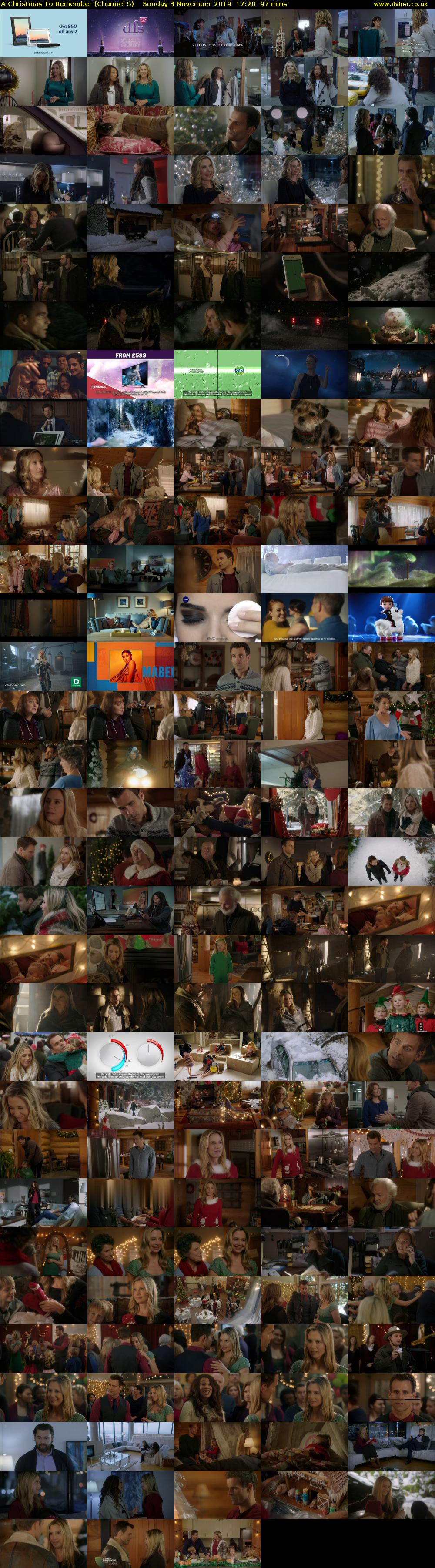 A Christmas To Remember (Channel 5) Sunday 3 November 2019 17:20 - 18:57