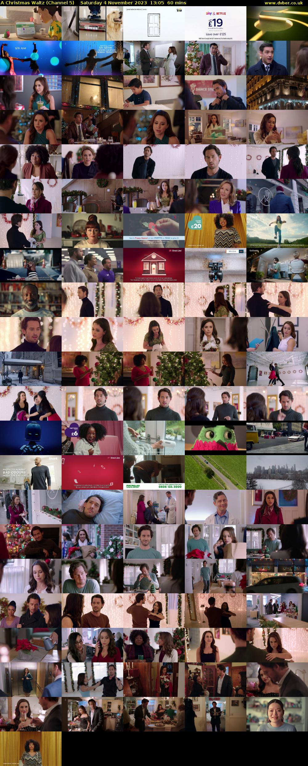 A Christmas Waltz (Channel 5) Saturday 4 November 2023 13:05 - 14:05