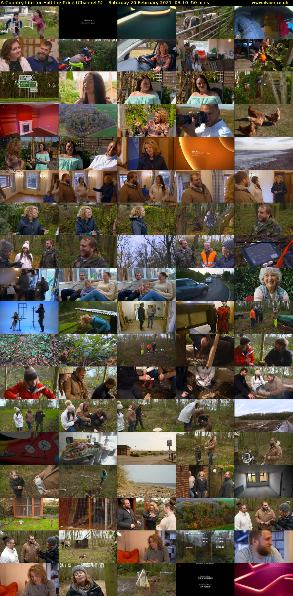 A Country Life for Half the Price (Channel 5) Saturday 20 February 2021 03:10 - 04:00