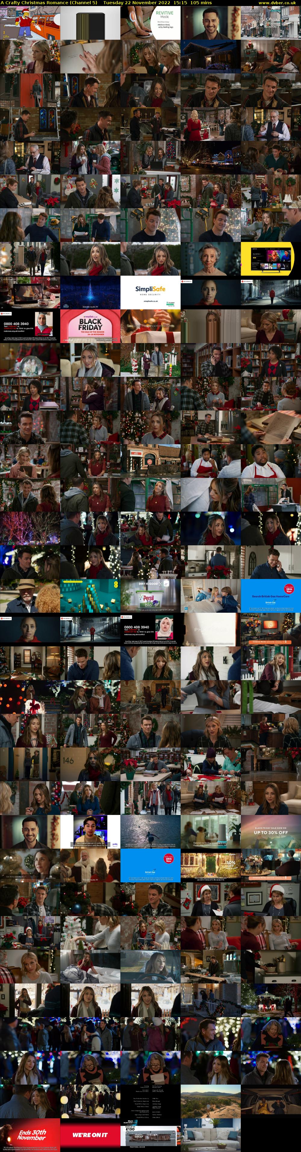 A Crafty Christmas Romance (Channel 5) Tuesday 22 November 2022 15:15 - 17:00